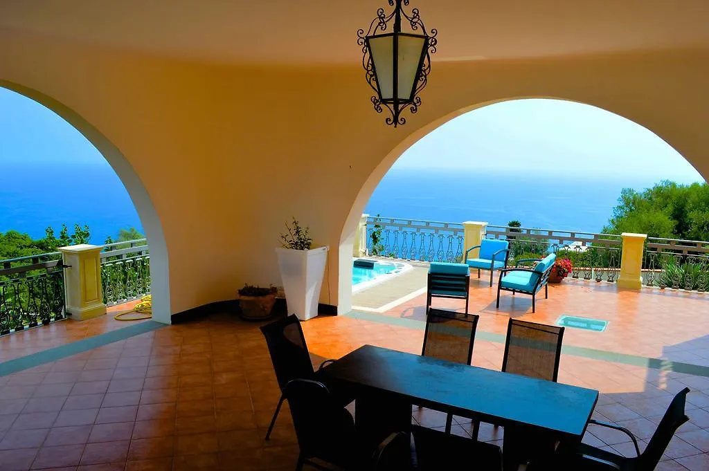 Villa La Timpa: Majestic Etna and Sea View with Private Jacuzzi Acireale