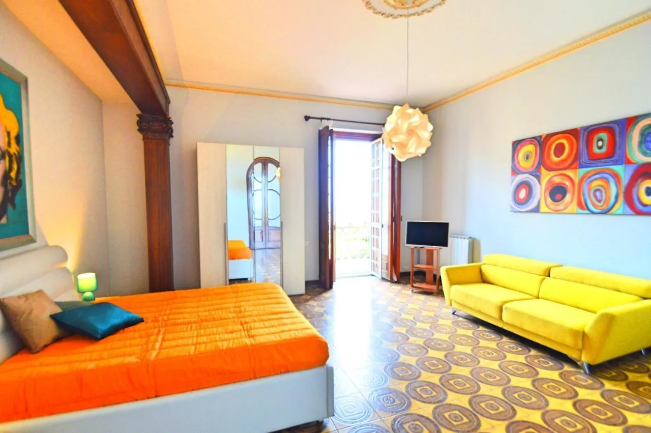 Villa La Timpa: Majestic Etna and Sea View with Private Jacuzzi Acireale